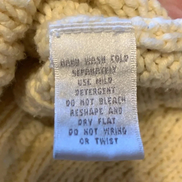 Worthington cream colored sweater size L - Picture 5 of 5
